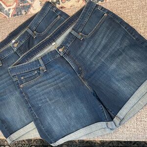 Levi’s Women’s Denim Shorts (2 pair)